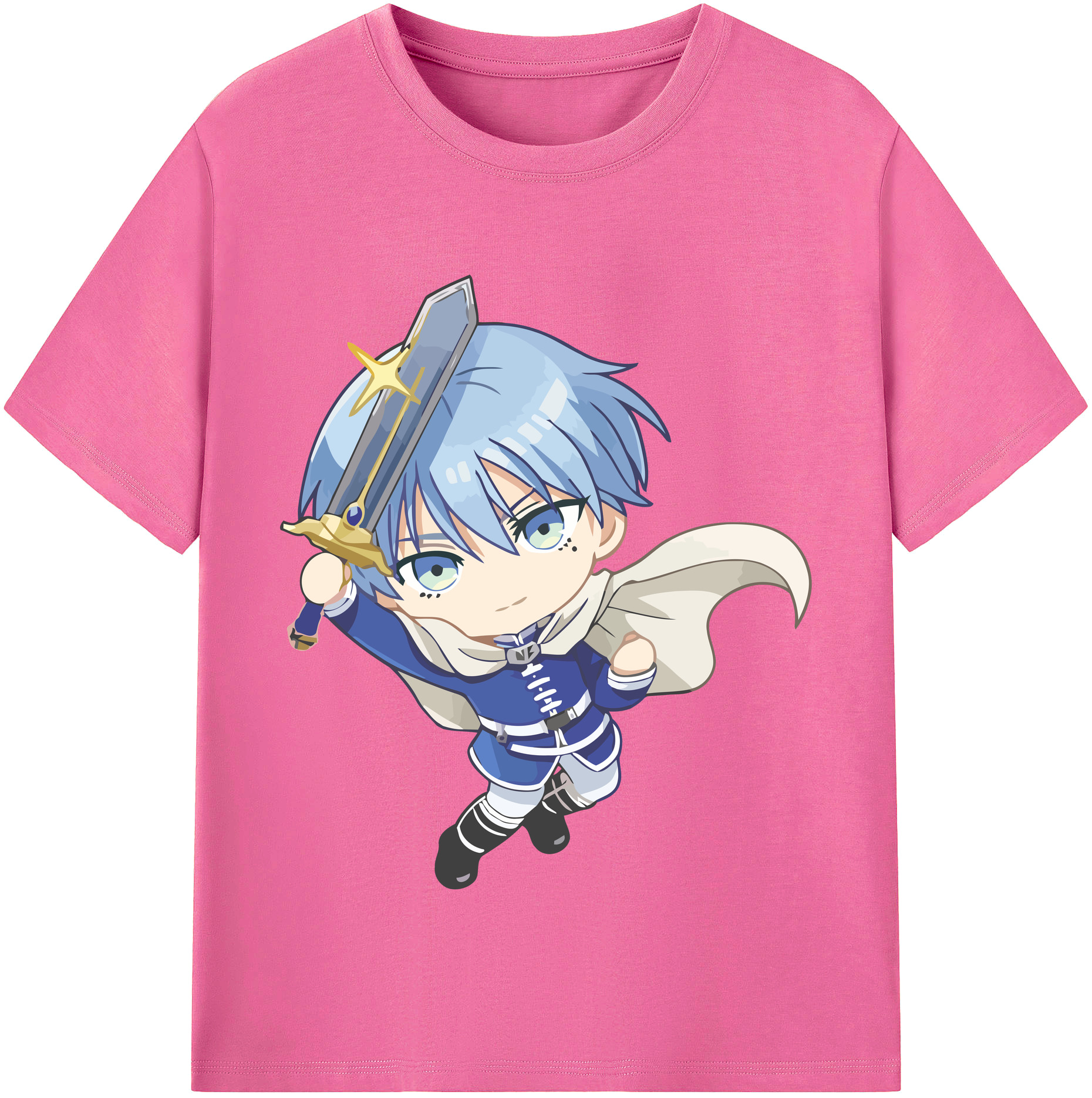 （画像用） 葬送のフリーレン Frieren レディースカジュアルプリントTシャツ（綿100％）